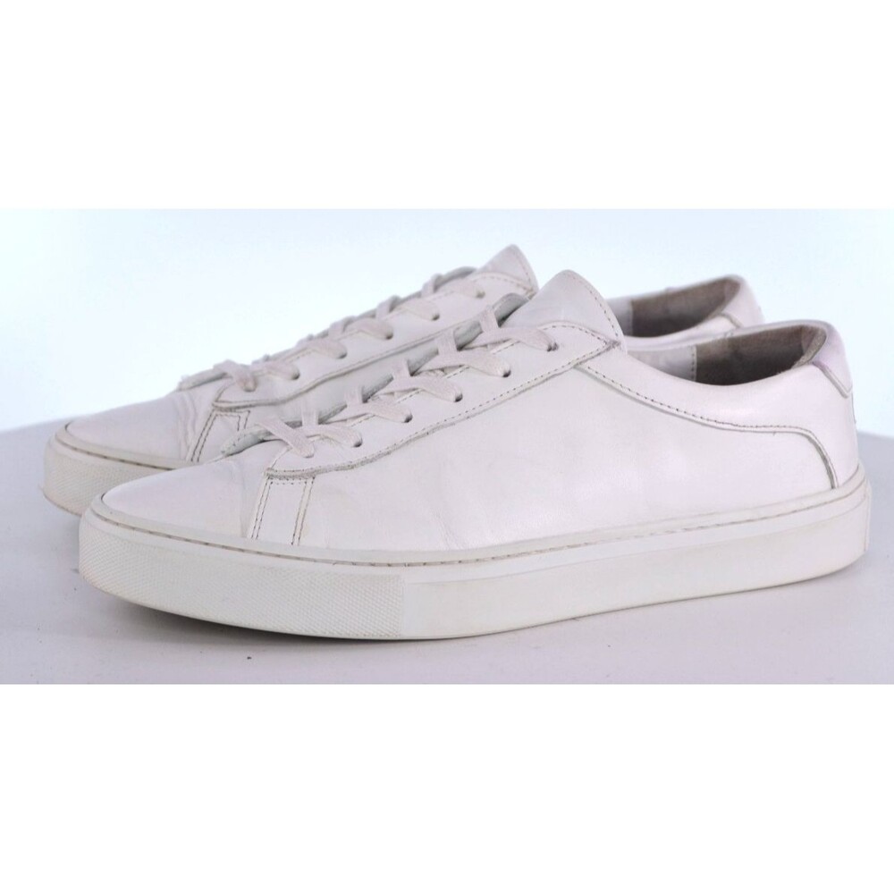 Koio Capri $265 Women's Low Top Sneakers Shoes Size 9 Leather Made In Italy